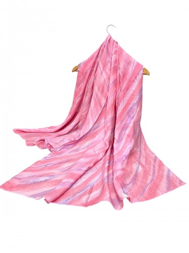 Khăn Lụa Tơ Tằm Nhuộm Thủ Công Kimcatsilk KC - ITD - 01 – Quà Tặng Văn Hoá Việt Cao Cấp